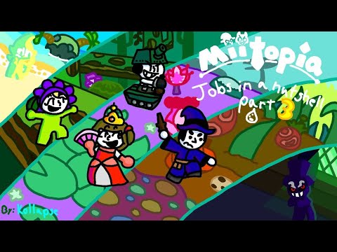 Miitopia Jobs in a nutshell Part 3 (Animation by Kollapse)