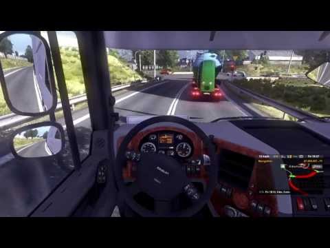 ETS 2 ▪ Going East DLC addon ▪ ᴴᴰGameplay #1, Szczecin - Gdansk (Poland) ▪ Logitech DF GT 900°
