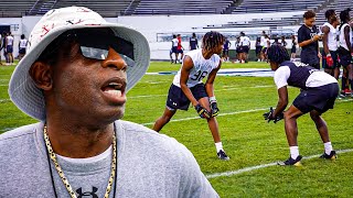 They Did 1on1’s In Front Of Coach Prime! (Deion Sanders)