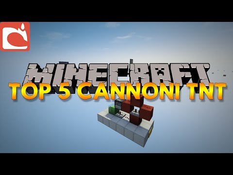 Top 5 Cannoni TNT - Minecraft 1.8 - Innovativi, Semplici, Potenti.