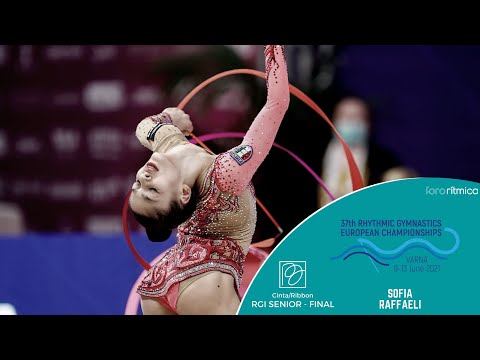 Sofia Raffaeli (cinta / ribbon) - Final Individual European Championship Varna 2021