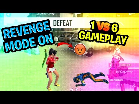 1 VS 6 PRO GIRLS | BAI PC BEST REVENGE🥵 ATTITUDE WILL SPEAK 😅 | CLASH SQUAD  - GARENA FREE FIRE