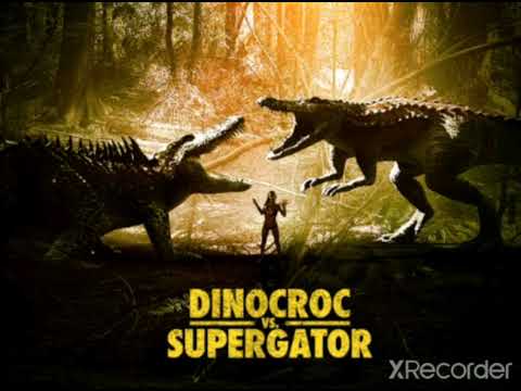 dinocroc vs supergator Main title