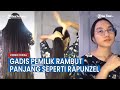 Gadis Pemilik Rambut Panjang Seperti Rapunzel Tak Pernah Potong Rambut Sejak Lahir