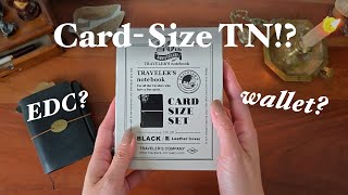Traveler's Notebook Card Size! | 20th Anniversary