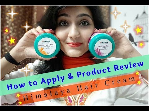 Himalaya Protein Hair Cream & Anti Hair Fall Cream Review