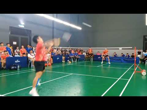 Badminton XUELONG FINAL Boy U18 Team 2023 KL Selangor Chinese Independent School Ball Sports Game