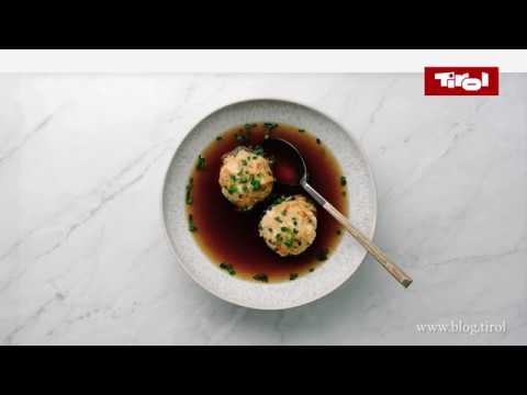 Traditional Austrian Food: Speckknödel Dumpling Recipe 👨‍🍳
