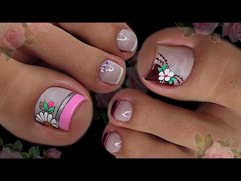 Hermosas IDEAS PARA DECORAR UÑAS DE LOS PIES 🦶 | Nail Art