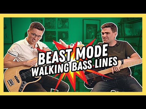Walking Bass Lines: From Beginner To BEAST MODE (Part 2) | With @JazMoss [FREE PDF]