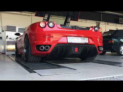 Ferrari 430 Spider mit Capristo Abgasanlage und Klappen