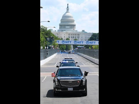 Trump takes 'lap of honor' ahead of Freedom 250 Grand Prix