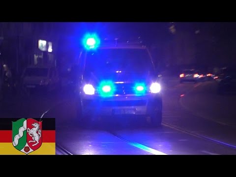 [DÜSSELDORF] Polizei VW T5 auf rasanter Einsatzfahrt durch Bilk