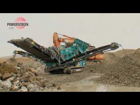 Warrior 1200 Scalping Screen | Screening Granite Rock
