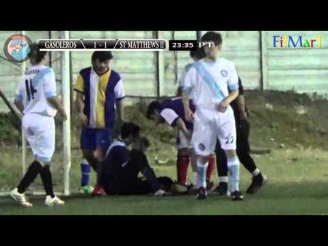 3 GASOLEROS vs ST MATTHEWS II 1 (1a Egr. A – zona Camp.) - 27/09/2015
