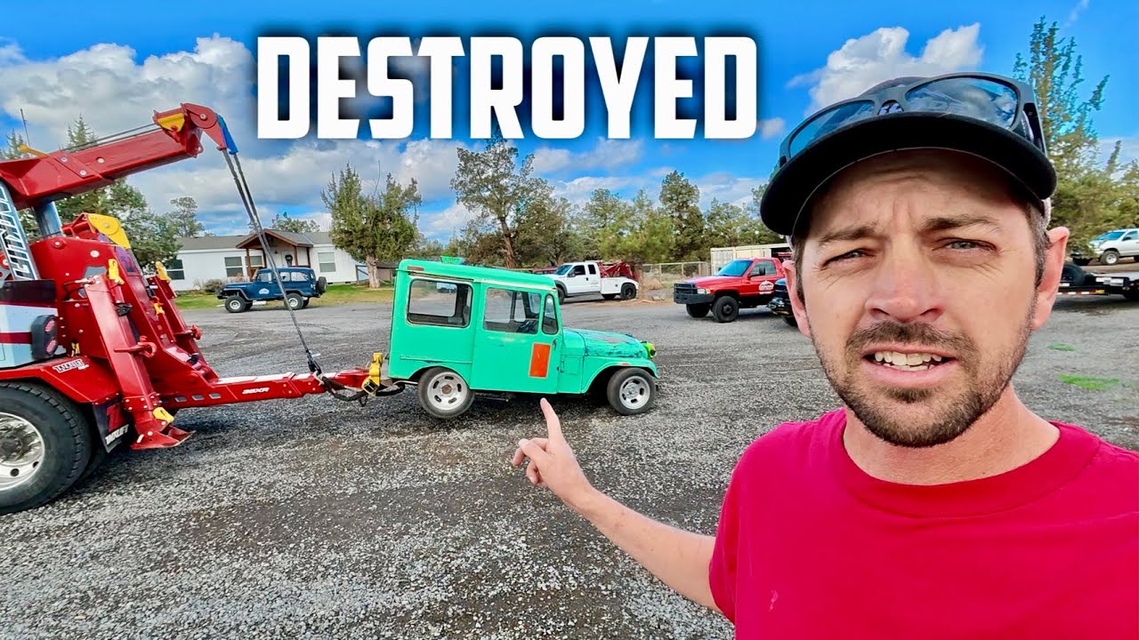 I Can't Believe This Happened To My Hot Rod Mail Jeep 🤦🏻‍♂️