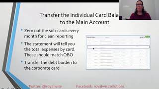 Managing Corporate Credit Cards in QuickBooks Online