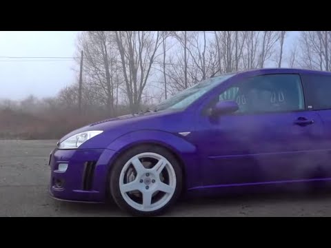 Ford Focus RS Mk1: START UP, REVS & ACCELERATIONS [PURE SOUND]