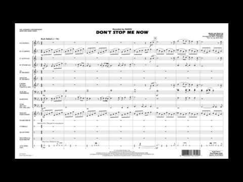 Don't Stop Me Now by Freddie Mercury/arr. Matt Conaway