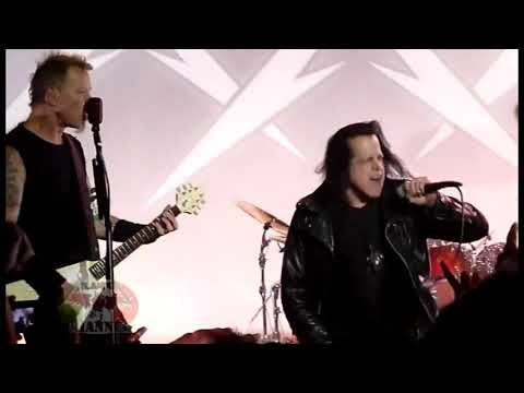 Metallica with Glenn (Danzig (Misfits) - Last Caress + Green Hell + Die Die My Darling