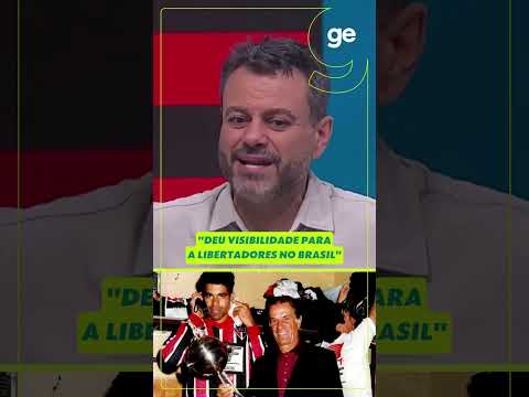 ERIC FARIA EXALTA O BICAMPEONATO DA LIBERTADORES DO SÃO PAULO DE TELÊ SANTANA | #shorts | sportv
