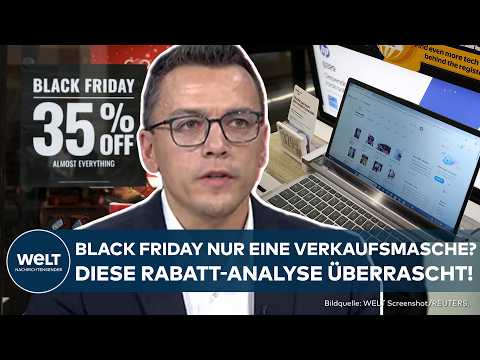 KASSEN KLINGELN! Analyse zu Rabatten an Black Friday - Lohnt sich das Shoppen wirklich?