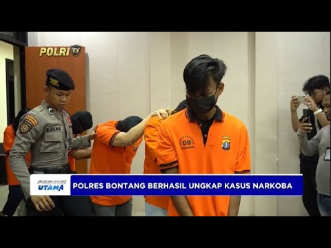 POLRES BONTANG BERHASIL UNGKAP KASUS NARKOBA