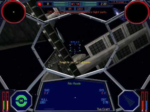 Lets Play X-Wing vs Tie Fighter Final Imperial Mission Part 1: Destroy Rebel Shipyard