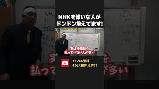 自民党に投票する人よりも NHKに受信料を払っていない人の方が多い!?NHKのことが嫌いな人がドンドン増えています【 NHKから国民を守る党 立花孝志 切り抜き】 NHK 受信料