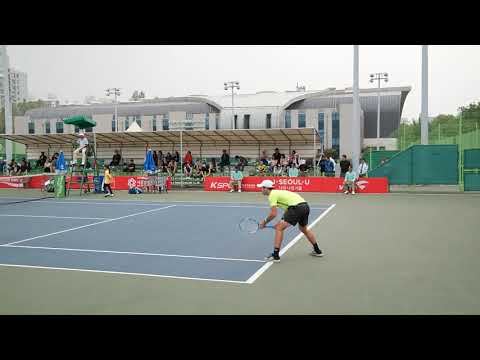SEOUL CHALLENGER 2018 R1-Kim Young Seok(KOR) VS Jordan Thompson(AUS)