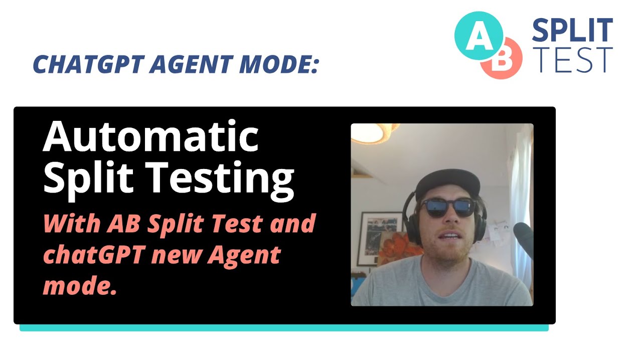 Automate WordPress Split Testing with ChatGPT's Agent Mode