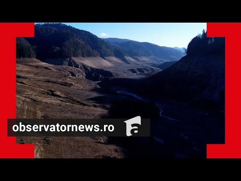 Descoperirea nemaivăzută făcută după golirea Lacului Vidraru