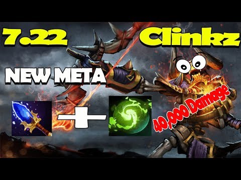 Aghanim's Scepter clinkz - DOTA 2 PATCH 7.22 NEW META PRO GAMEPLAY HERO Guide