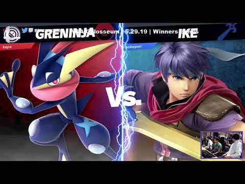 Kaps (Greninja) vs. Pokepen (Ike) - WGA Colosseum 19 - Winners Semis