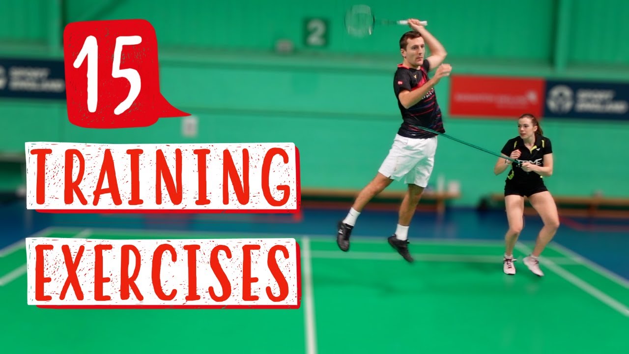 15 Badminton-Specific Exercises using a Theraband to improve Smash Power, Speed & Movement 🏸