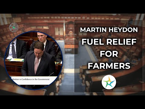 Martin Heydon: 'It is my job to fight for agriculture'