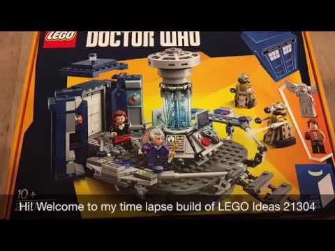 LEGO Ideas 21304 DOCTOR WHO, Time Lapse Build