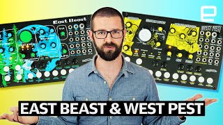 Video thumbnail for Cre8Audio East Beast and West Pest review: cheap and fun gateway drugs to modular synthesis by Engadget