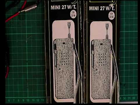 Moonraker Mini 27W/T UK CB27/81 CB radio (Handheld 1ch 200mw) - alignment