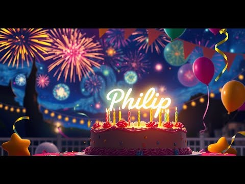 Happy Birthday Philip 🎈 Philip’s Birthday Song Will Make You SMILE Instantly!