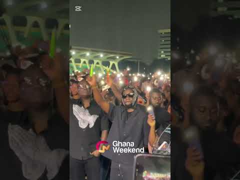 Sarkodie Pays Tribute at Candlelight Vigil for Daddy Lumba
