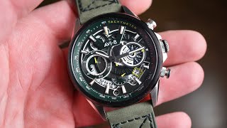 Avi 8 Hawker Harrier Watch Review New Release Pilot Chronograph