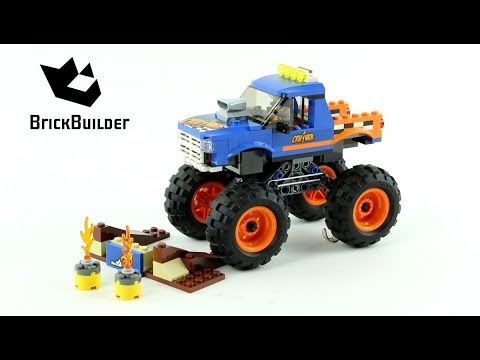 Vidéo LEGO City 60180 : Le Monster Truck