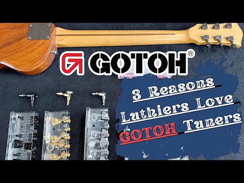 Gotoh SG360 Precision Magnum Lock 3+3 Locking Tuners - Chrome - Made in Japan image 8