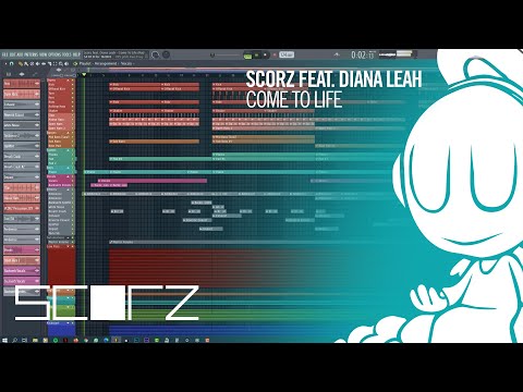 Scorz feat. Diana Leah - Come To Life (FL Studio Project Showcase)