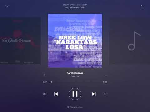 Dreelow osläppt låt karaktärslösa leak