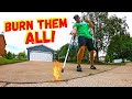 HOW TO GET RID OF SIDEWALK AND DRIVEWAY CRACK WEEDS FAST