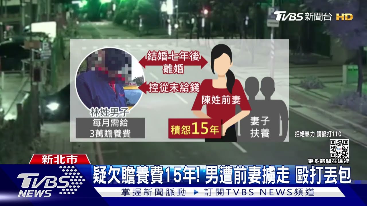 「錢拿來」!拿不到贍養費竟擄走前夫 山區痛毆再丟包