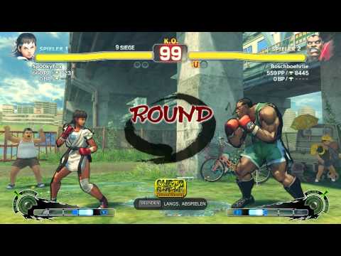 Super Street Fighter IV Arcade Edition - Sp00kyFox (Sakura U1) vs. Boschboehrlie (Boxer U1)