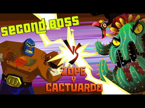 Guacamelee! 2: Definitive Edition - Gameplay Walkthrough -Second Boss Fight - NO Commentary (PC)